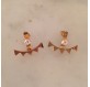 Boucles dessous d'oreilles Teeth