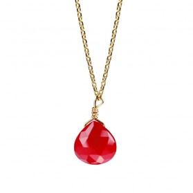 Collier le Fushia