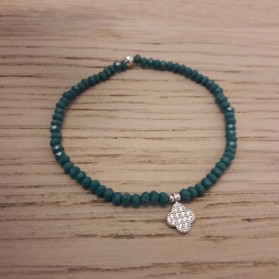 Bracelet Cristal Trèfle