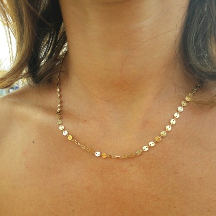 Collier Pièces Dorées