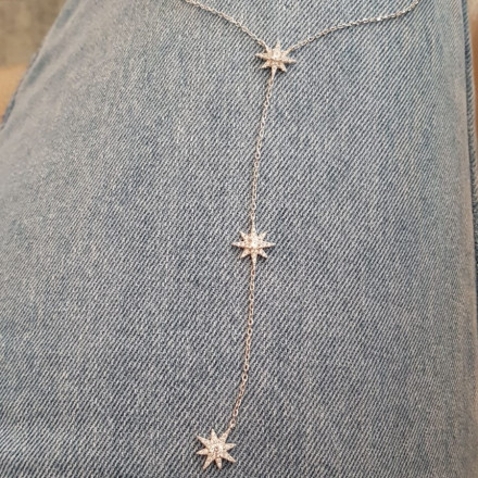 Collier 3 étoiles