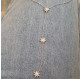 Collier 3 étoiles