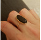 Bague Onyx ovale