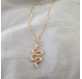 Collier serpent or