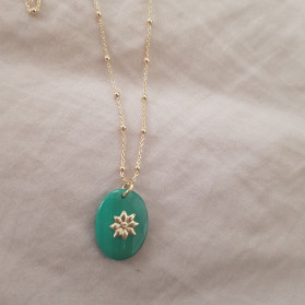 Collier Malachite