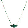 Collier Phoenix vert